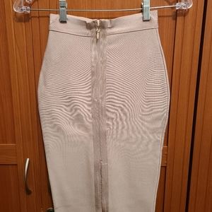 bebe - High Waist Pencil Skirt Bandage Bodycon Skirt